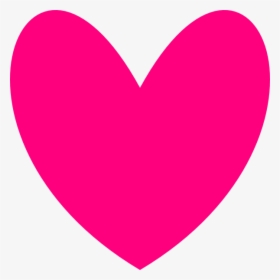 Pink Heart Svg Clip Arts - Png Format Heart Pink, Transparent Png, Free Download