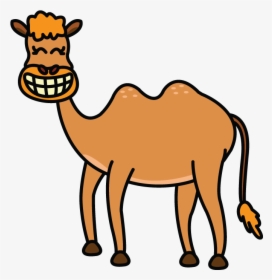 Transparent Draw Clipart - Easy Cute Camel Drawing, HD Png Download, Free Download
