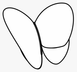 Butterfly 59 Black White Line Art Scalable Vector Graphics, HD Png Download, Free Download