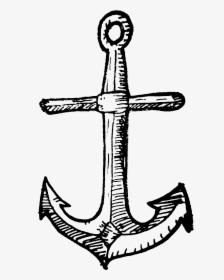 Transparent Anchor Clipart - Transparent Anchor Drawing Png, Png Download, Free Download