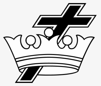 Cross And Crown Vector, HD Png Download, Free Download