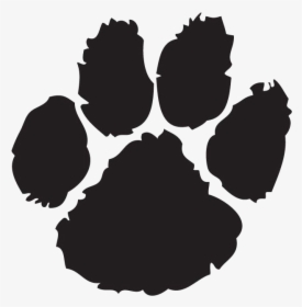 Dog Print Paw Outline Clipart Free Best Transparent - Mogadore High School Logo, HD Png Download, Free Download