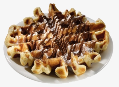 Waffles Con Nutella Png, Transparent Png, Free Download