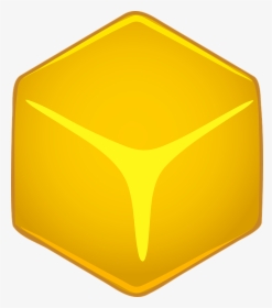 Yellow Square Svg Clip Arts - Cube Yellow, HD Png Download, Free Download