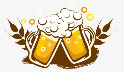 Draught Drink Beer Design Bottle Logo Wine Clipart - Beer Clipart Png, Transparent Png, Free Download