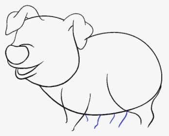 How To Draw Cartoon Pig, HD Png Download, Free Download