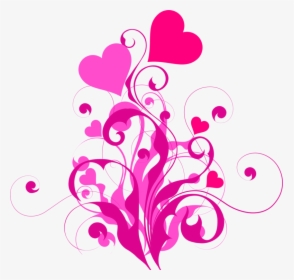 Pink,heart,plant - Love You My Prince, HD Png Download, Free Download