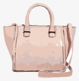 Women Bag Clipart Pink Purse - Transparent Background Cute Shoulder Bag ...