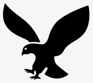 Eagle Silhouette In Flight - Aguila Sombra Png, Transparent Png, Free Download