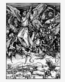 Angels Vs Demons Clip Arts - Albrecht Durer St Michael, HD Png Download, Free Download