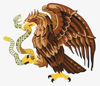 Golden Eagle With Snake Clip Arts, HD Png Download, Free Download
