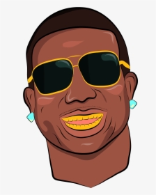 Gucci Mane 2016 Png - Gucci Mane Cartoon Png, Transparent Png, Free Download