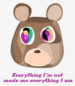 Kanye West Bear Png - Cartoon, Transparent Png, Free Download