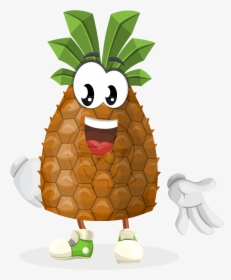 Fruit Character Mr Juicy - Fruit Cartoon Characters Png, Transparent Png, Free Download