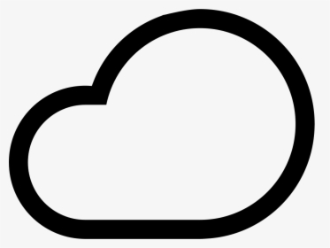 Cloud Shape Outline - Portable Network Graphics, HD Png Download, Free Download
