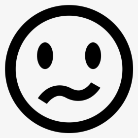 Confused Eyes Png Sad Face Vector Free - Letter C In Circle, Transparent Png, Free Download