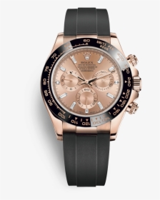 Rolex Oyster Perpetual Cosmograph Daytona 18k Everose - Rolex Daytona Rose Gold With Diamonds, HD Png Download, Free Download