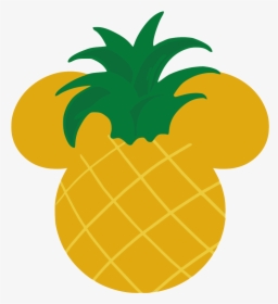 Mickey Mouse And Pineapples, HD Png Download, Free Download