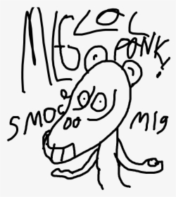 Mlg Lol - Line Art, HD Png Download, Free Download