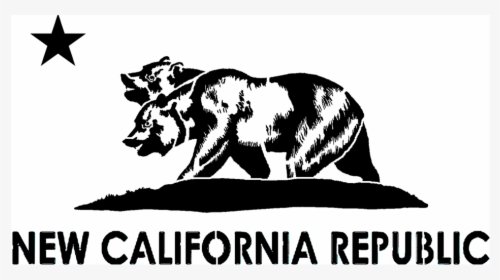 California Bear Flag Images Hd Image For Gadget Background - New California Republic Logo, HD Png Download, Free Download