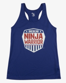 American Ninja Warrior Women"s Performance Tank - American Ninja Warrior, HD Png Download, Free Download