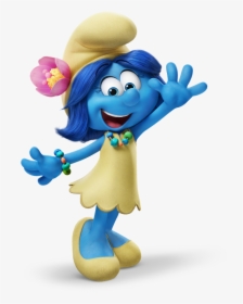 - - Smurfs The Lost Village Smurf Blossom, HD Png Download, Free Download