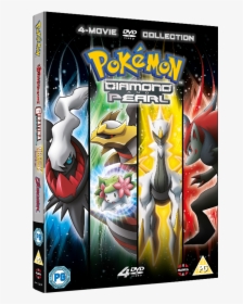 Pokemon Movie 10-13 Collection - Pokemon Diamond And Pearl Movie Collection Dvd, HD Png Download, Free Download