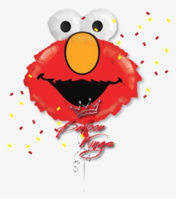 Elmo Head - Sesame Street Foil Balloons Bouquet, HD Png Download, Free Download