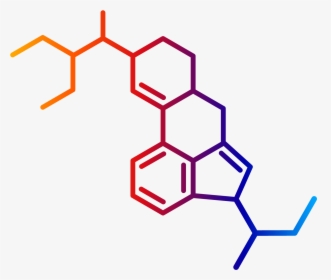 Microdosing 1p-lsd - Lsd Molecule Transparent Background, HD Png Download, Free Download