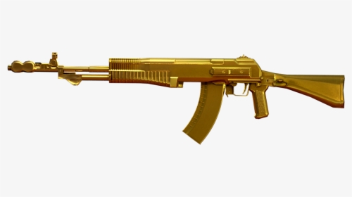 Transparent Gold Gun Png - Ranged Weapon, Png Download, Free Download