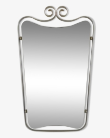 Vintage Mirror Slipped Into An Aluminum Frame - Mirror, HD Png Download, Free Download