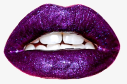 #sexy #purple #shiny #lips #glitter #sparkle #shine - Sephora Cream Lip Stain Duochrome, HD Png Download, Free Download