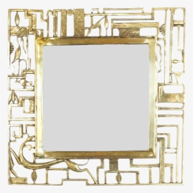 Karl Hagenauer Brass Wall Mirror, Austria, - Art, HD Png Download, Free Download