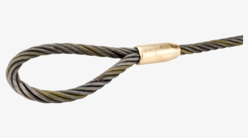 Iwr Single Leg Wire Rope Sling Flemish Loop To Eye - Usb Cable, HD Png Download, Free Download