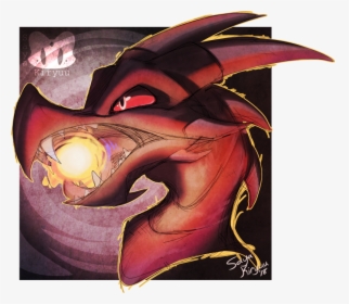 Red-eyes Black Dragon Doodle - Dragon, HD Png Download, Free Download