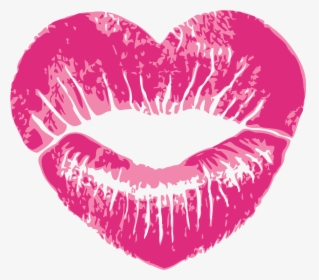 Heart And Lips Vector, HD Png Download, Free Download
