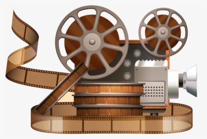 Clip Art Old Film Projector - Film Reel Vector Png Free Download, Transparent Png, Free Download