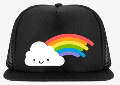 Transparent Rainbow Cloud Png - Baseball Cap, Png Download, Free Download