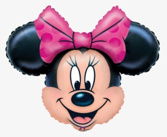 Party City Balloons Minnie Clipart , Png Download - Minnie Mouse Head, Transparent Png, Free Download
