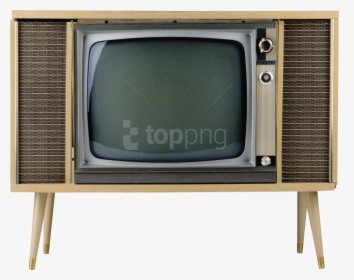 Old Tv Screen Png - Old Tv Black And White, Transparent Png, Free Download
