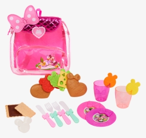 Minnie Mouse Backpack Picnic Set, HD Png Download, Free Download