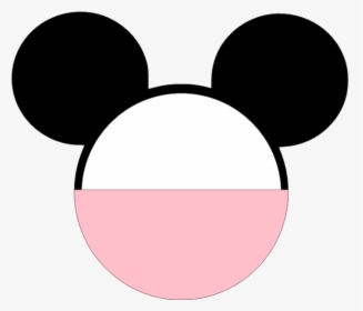 Minnie Mouse Pink Png Head , Png Download - Circle, Transparent Png, Free Download