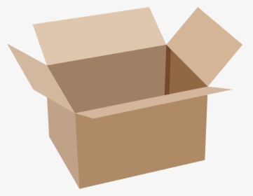 Download This High Resolution Box High Quality Png - Open Cardboard Box Clipart, Transparent Png, Free Download