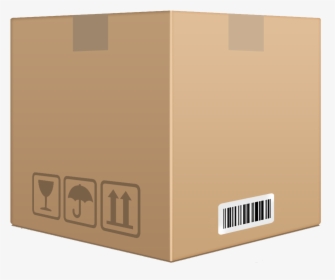 Download Cardboard Box Container Png Transparent Images - Transparent Background Cardboard Box Png, Png Download, Free Download