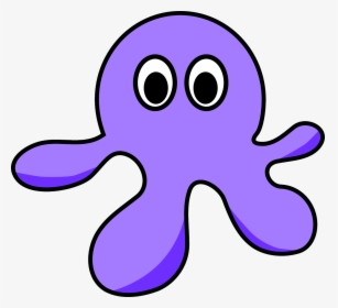 Free Vector Cartoon Octopus - Cartoon Octopus Svg, HD Png Download, Free Download