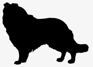 Silhouette, Dog, Collie, Mammal, Canine - Dog Silhouette No Background, HD Png Download, Free Download