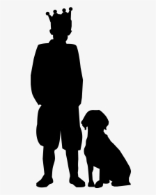 Prince And His Dog Clip Arts - Black And White Prince Clipart, HD Png Download, Free Download