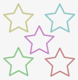 #freetoedit #estrellas #neon #stars #colors #colores - Hello Stars App Logo, HD Png Download, Free Download
