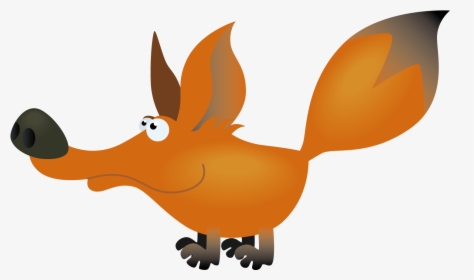 Transparent Cute Fox Clipart - Cartoon, HD Png Download, Free Download