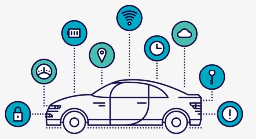Autonomous Vehicle Icon Png, Transparent Png, Free Download